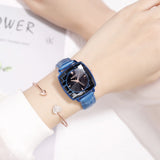 Square Women Wrist Watches Starry Sky Female Clock Magnetic Ladies Quartz Watches Elegant Women Bracelet Watch Montre Femme 2019