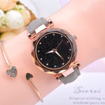 Fashion Starry Sky Women Watches Top Sale Leather Ladies Bracelet Watch Quartz Wristwatches Casual Female Clock Relogio Feminino