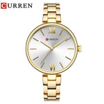 CURREN New luxury Casual Analog Quartz Watch Women Wrist Watch Dress Fashion Watch Female Clock Relogio Feminino reloj mujer