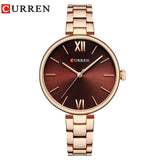 CURREN New luxury Casual Analog Quartz Watch Women Wrist Watch Dress Fashion Watch Female Clock Relogio Feminino reloj mujer