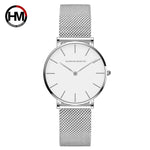 Women Watches Fashion Casual Japan Quartz Movement Waterproof Top Luxury Brand Stainless Steel Mesh Strap Ladies Wristwatches