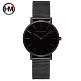 Women Watches Fashion Casual Japan Quartz Movement Waterproof Top Luxury Brand Stainless Steel Mesh Strap Ladies Wristwatches