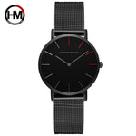 Women Watches Fashion Casual Japan Quartz Movement Waterproof Top Luxury Brand Stainless Steel Mesh Strap Ladies Wristwatches