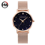 Women Watches Fashion Casual Japan Quartz Movement Waterproof Top Luxury Brand Stainless Steel Mesh Strap Ladies Wristwatches