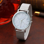 Fashion Watch Women Marble Surface Stainless Steel Band Quartz Movement Wrist Watch Casual relogio feminino femme t1.3c